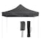 Stalwart Pop Up Canopy - 10x10 ft Tent - UPF30 Sun Shelter with Adjustable Height by Gray, 3PK 80-14-GRY - alternate 1